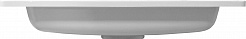 Style Line Тумба с раковиной Бергамо Мини 70 подвесная белая Люкс антискрейтч Plus – фотография-10